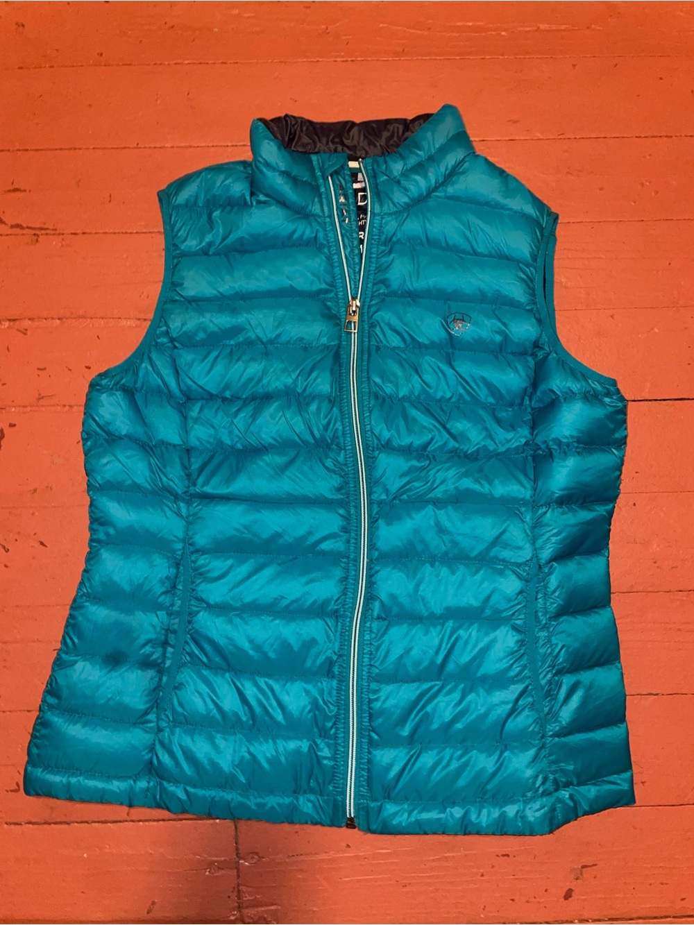 Ariat Teal Quilted Packable Vest - Women's